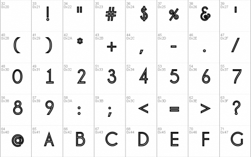 Pinstripe Limo Font