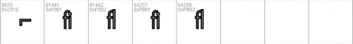 Pinstripe Limo Font 9