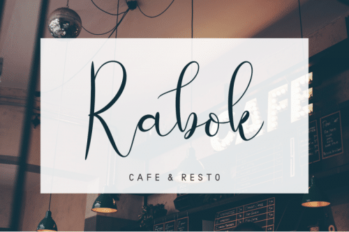 Putih Jasmine Font Duo 3