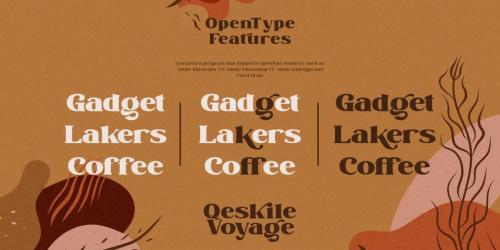 Qeskile Voyage Serif Font 11