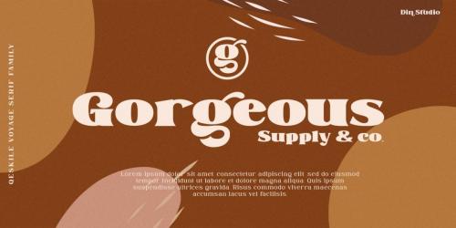 Qeskile Voyage Serif Font 2