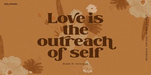 Qeskile Voyage Serif Font 4