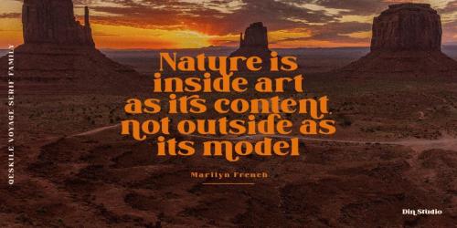 Qeskile Voyage Serif Font 8