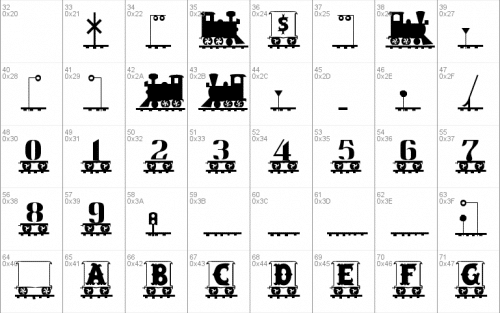 Railroad Font