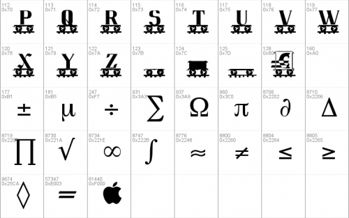 Railroad Font 2