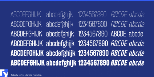 Rakesly Font Family 2