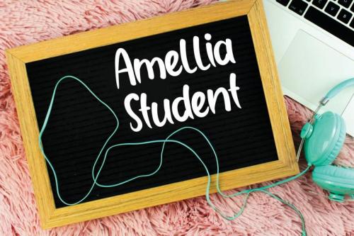 Rallina Flower Brush Font 1