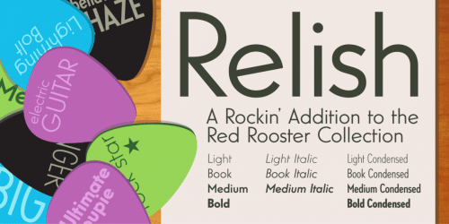 Relish Pro Font