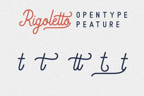 Rigoletto Script Font  1