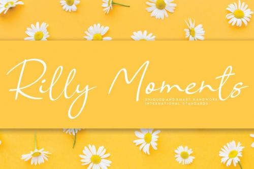Rilly Moments Handwritten Font