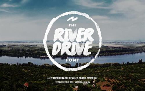 River Drive Font