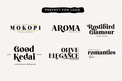 Rockabye Serif Font 4