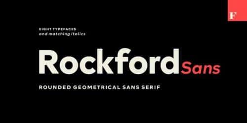 Rockford Sans Serif Font