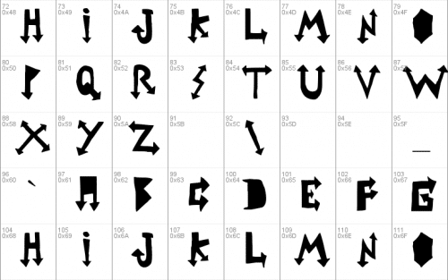 Rustic Heavy Metal Font 2