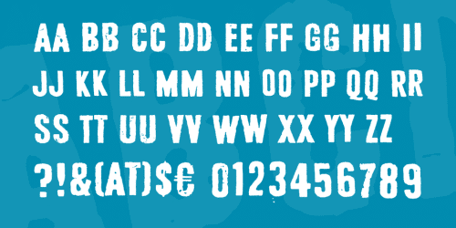 Safe From Harm Font 4