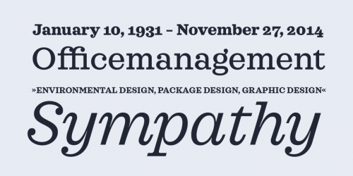 Sagona Font Family  13