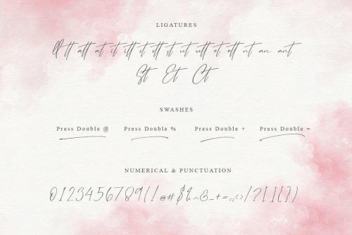 Santa Fe Spring Handwritten Font  12