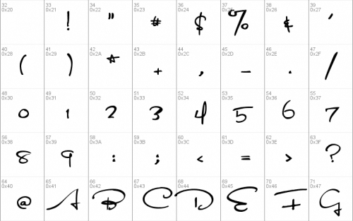 Satisfaction Font