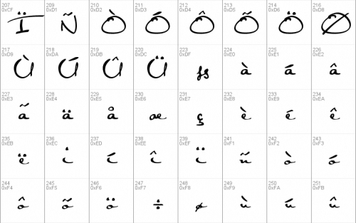Satisfaction Font 3