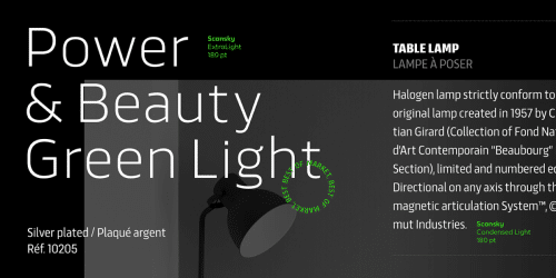 Scansky Sans Serif Font  4