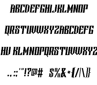 Screter Font 1