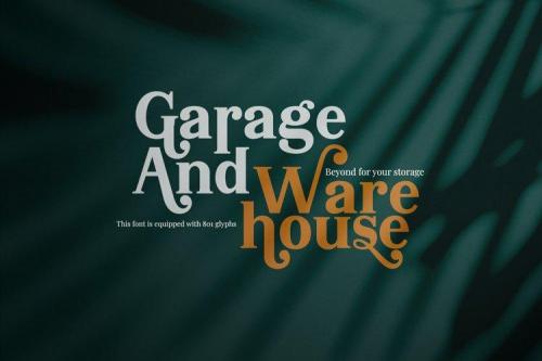 Serif Memorial Font 4