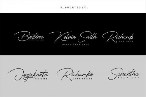 Signatrust Elegant Font  4