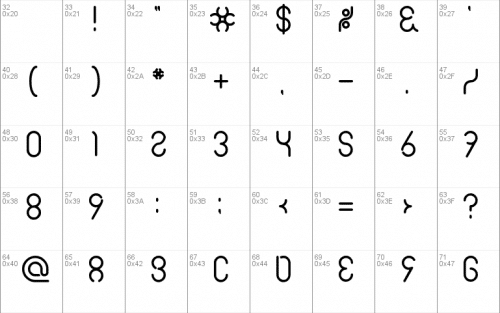 Simple Font