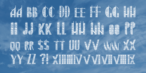 Skyscraper Font  1