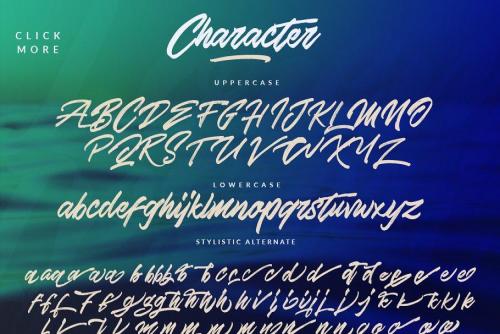 Skywalker Brush Font  15