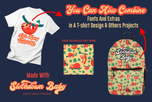 Slothdown Baby Script Font 4