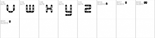 Snowflake Font 2