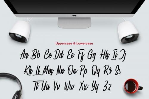 Spydolls Script Font  6