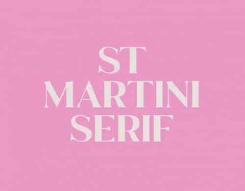 St Martini Serif Font