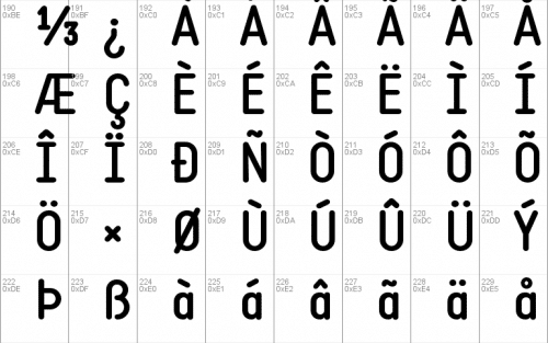 Static Bold Font 3