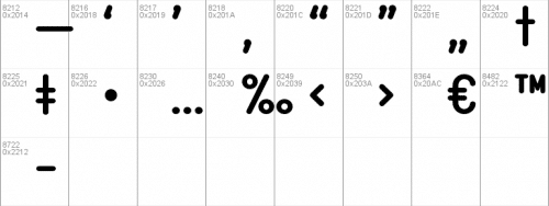 Static Bold Font 5