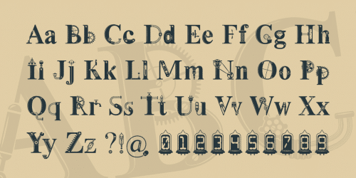 Steamy Font 1