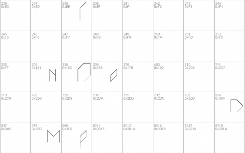 Stick Font 4