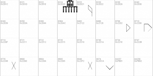 Stick Font 5