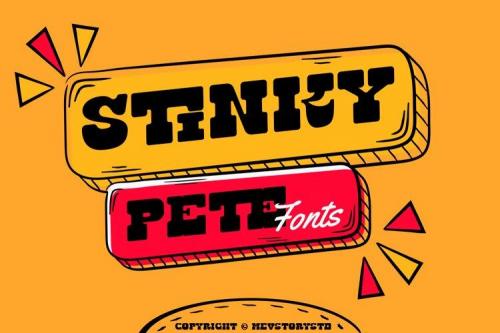 Stinky Pete Display Font