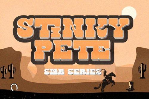 Stinky Pete Display Font 6