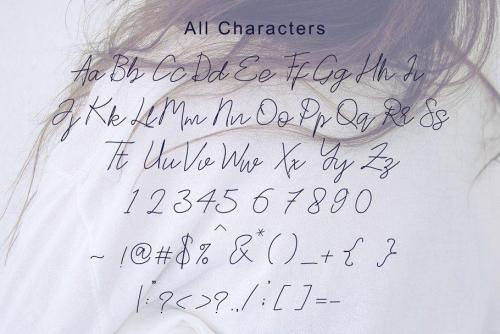 Stylish Script Font  6