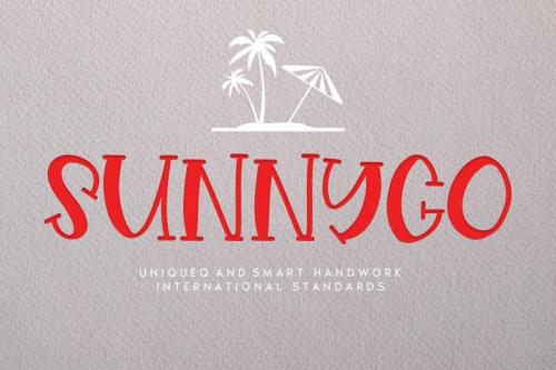 Sunnygo Display Font
