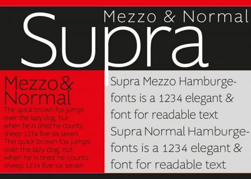Supra Font Family 1