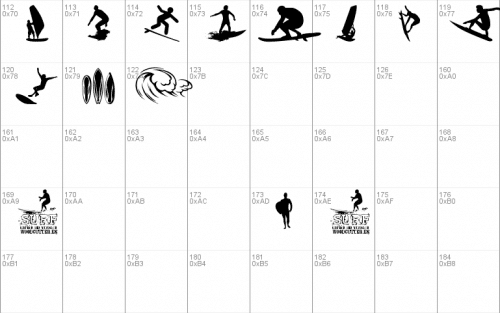Surf Font 2