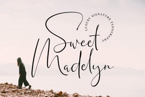 Sweet Madelyn Handwritten Font