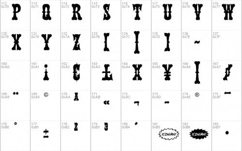 Texas Ranger Font 2