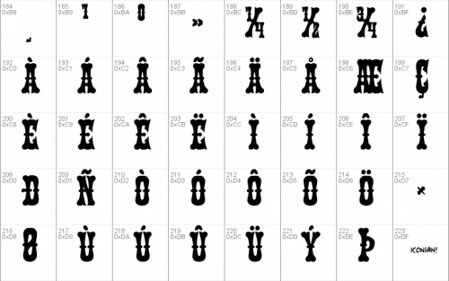 Texas Ranger Font 3