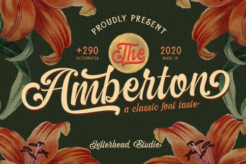 The Amberton Script Font