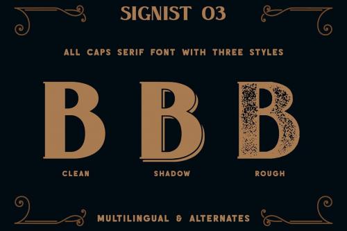 The Sign Writer Typeface  3